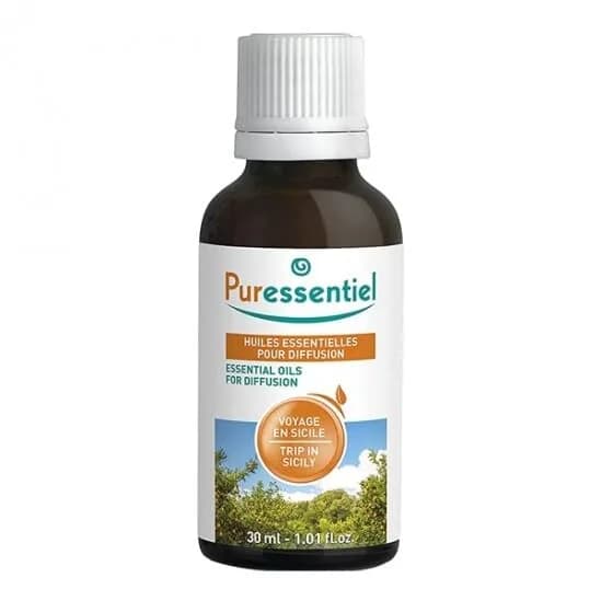 Puressentiel Trip in Sicily Diffuser Blend 30 ML | Citrus Aromatherapy for Relaxation thumbnail 3