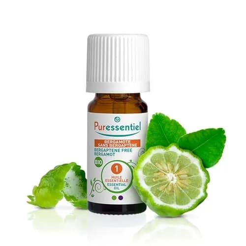 Puressentiel Organic Essential Oil - Bergamot 0.34 oz | Pure, Organic, Certified EOBBD for Unisex thumbnail 1