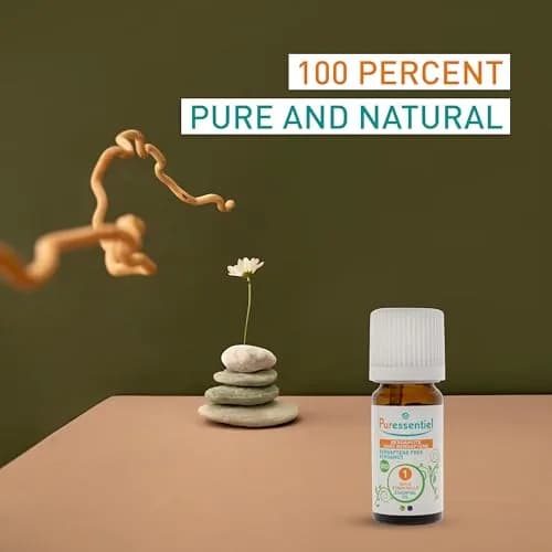Puressentiel Organic Essential Oil - Bergamot 0.34 oz | Pure, Organic, Certified EOBBD for Unisex thumbnail 4