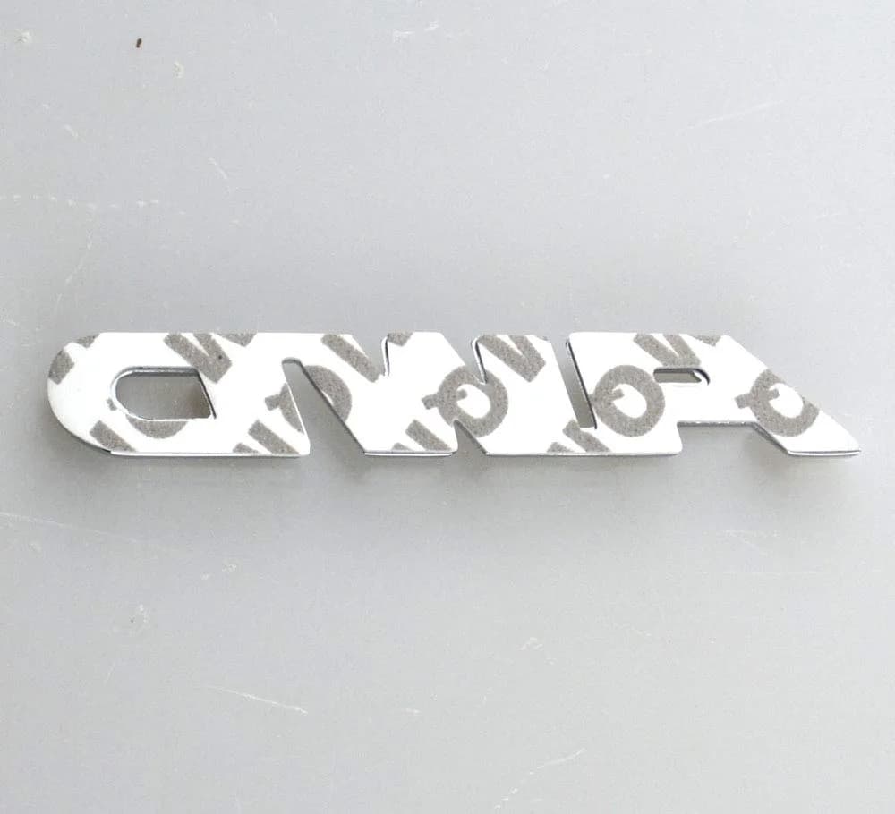 EmbRoom AWD Emblem, 3D Metal Tailgate Side Sticker Badge Replacement 8.9cm (3.5in) | Universal Fit Chrome Metal - view 4