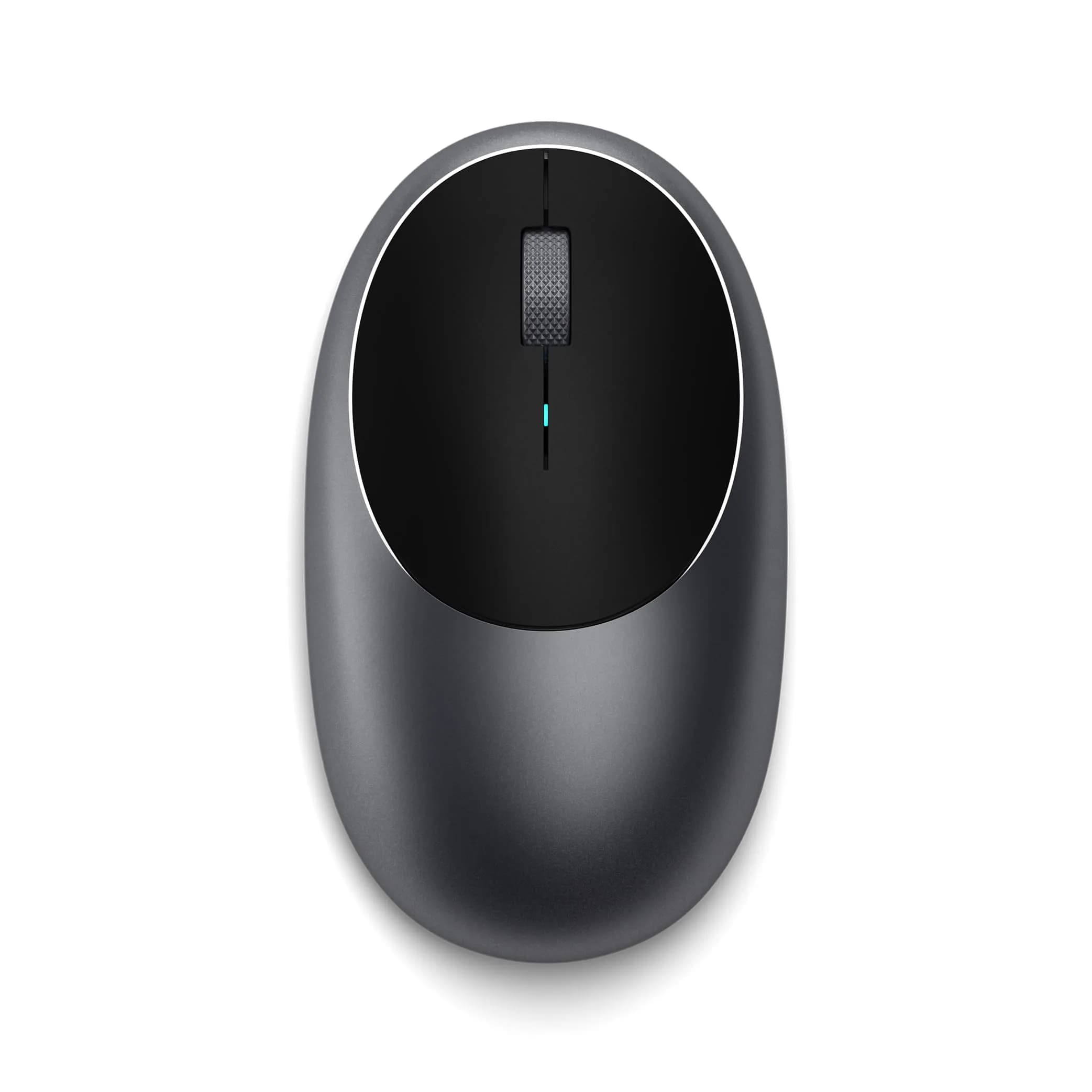 Satechi M1 Wireless Bluetooth Mouse, USB-C Rechargeable, Compact Gold | 1200 DPI Optical Tracking — Space Gray