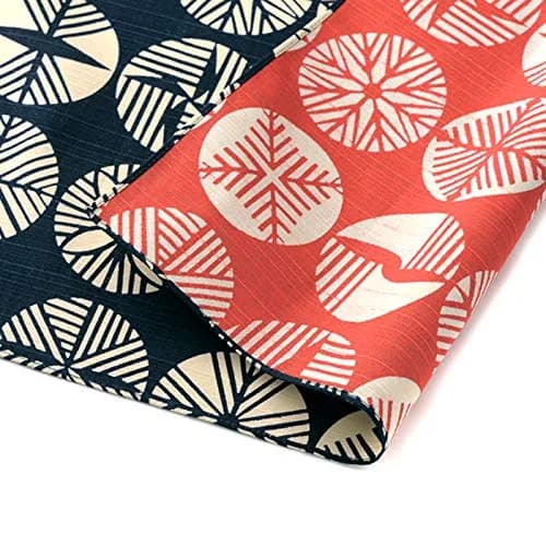 honjien Furoshiki XL 40.9 x 40.9 in | Reversible Japanese Cotton Wrap thumbnail 1