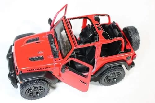 KiNSMART Jeep Wrangler Rubicon Off-Road 4x4 Toy Car 12.7cm (5 inch) | Authentic USA Import thumbnail 5