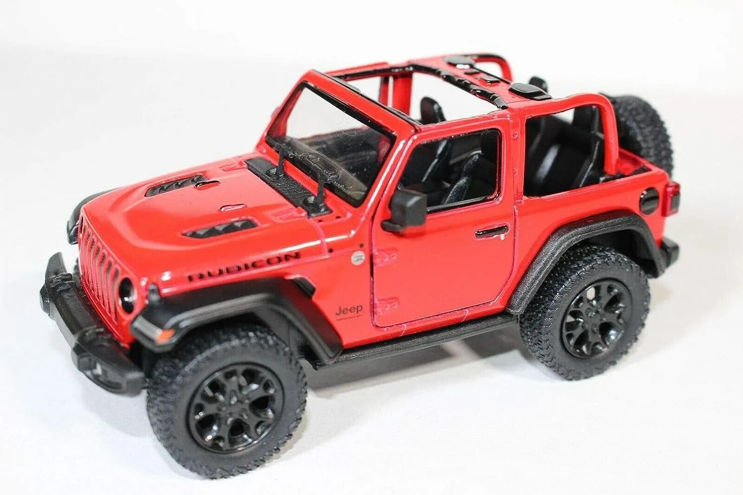 KiNSMART Jeep Wrangler Rubicon Off-Road 4x4 Toy Car 12.7cm (5 inch) | Authentic USA Import - view 8