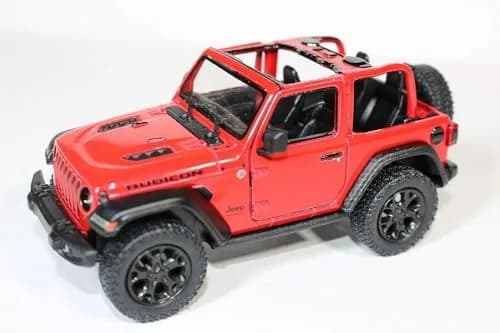 KiNSMART Jeep Wrangler Rubicon Off-Road 4x4 Toy Car 12.7cm (5 inch) | Authentic USA Import thumbnail 8