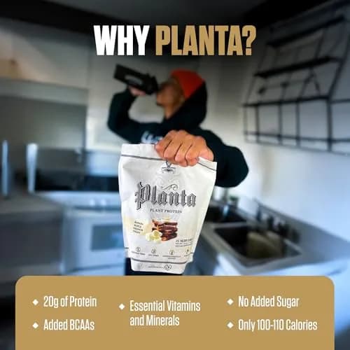 Ambrosia Plant Based Protein Powder 20g | Vegan & Keto Friendly Cinnamon Roll | Gluten & Dairy Free | 25 Servings thumbnail 4