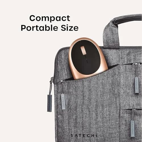 Satechi M1 Wireless Bluetooth Mouse, USB-C Rechargeable, Compact Gold | 1200 DPI Optical Tracking thumbnail 5