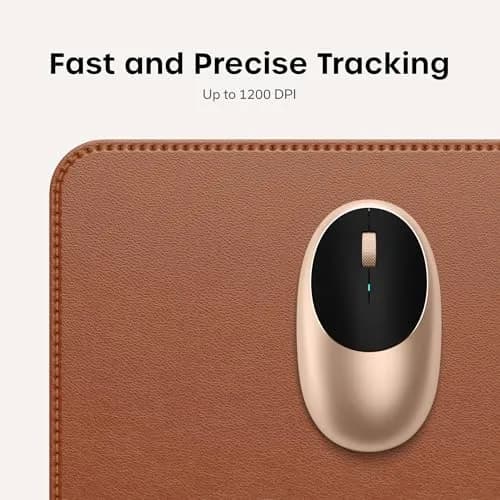 Satechi M1 Wireless Bluetooth Mouse, USB-C Rechargeable, Compact Gold | 1200 DPI Optical Tracking thumbnail 3