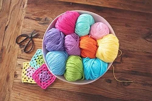 Studio Sam Pure Cotton Yarn Set Boho Brights Collection 1850 Yards (500g) | 100% Cotton Yarn for Knitting & Crochet thumbnail 4