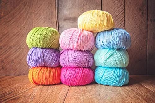 Studio Sam Pure Cotton Yarn Set Boho Brights Collection 1850 Yards (500g) | 100% Cotton Yarn for Knitting & Crochet thumbnail 8