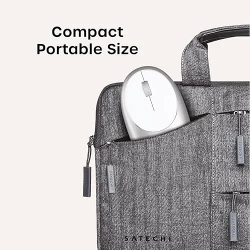 Satechi M1 Wireless Bluetooth Mouse, USB-C Rechargeable, Silver | Precise Optical Tracking for Mac & Windows thumbnail 5