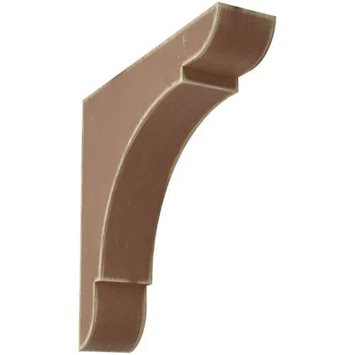 Ekena Millwork Vintage Corbel 1 3/4"W x 8"D x 8"H | Solid Wood Antique Decor Support thumbnail 1