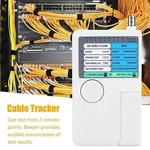 iMBAPrice NF-3468 4-in-1 Network Cable Tester with Remote, USB/BNC/RJ45/RJ11, Cat5/Cat6/UTP/STP thumbnail 4