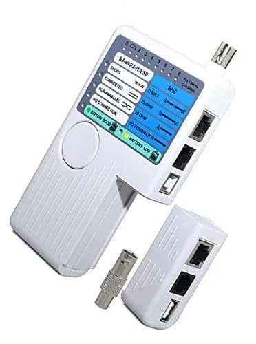 iMBAPrice NF-3468 4-in-1 Network Cable Tester with Remote, USB/BNC/RJ45/RJ11, Cat5/Cat6/UTP/STP thumbnail 5