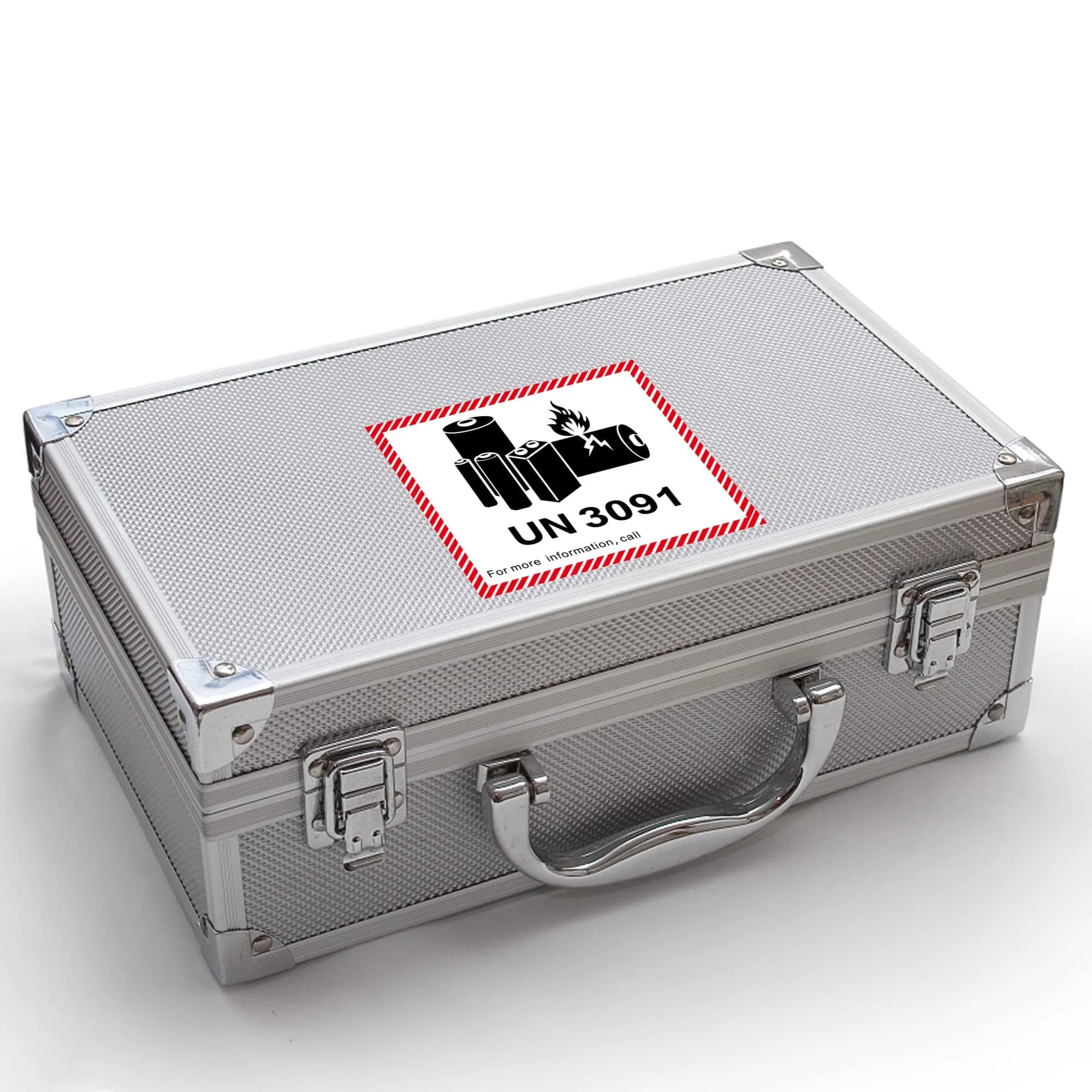 HYBSK Lithium Ion Battery Transport Caution Warning Labels 4.7" x 4.3" (50 Labels, UN3091) - view 6