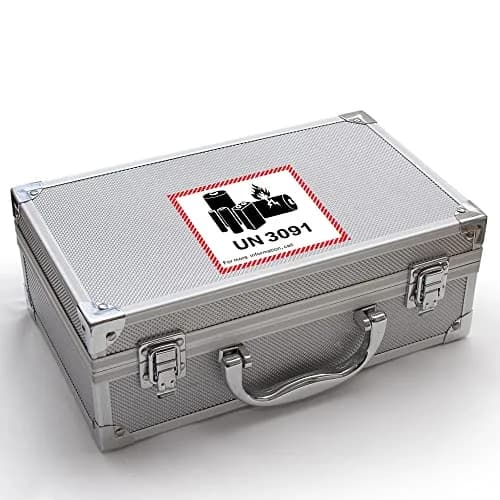 HYBSK Lithium Ion Battery Transport Caution Warning Labels 4.7" x 4.3" (50 Labels, UN3091) thumbnail 6