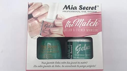 Mia Secret The Match Gelux UV Gel & Manicure Kit 0.55oz | 3 Min Dry, Aquamarine thumbnail 1