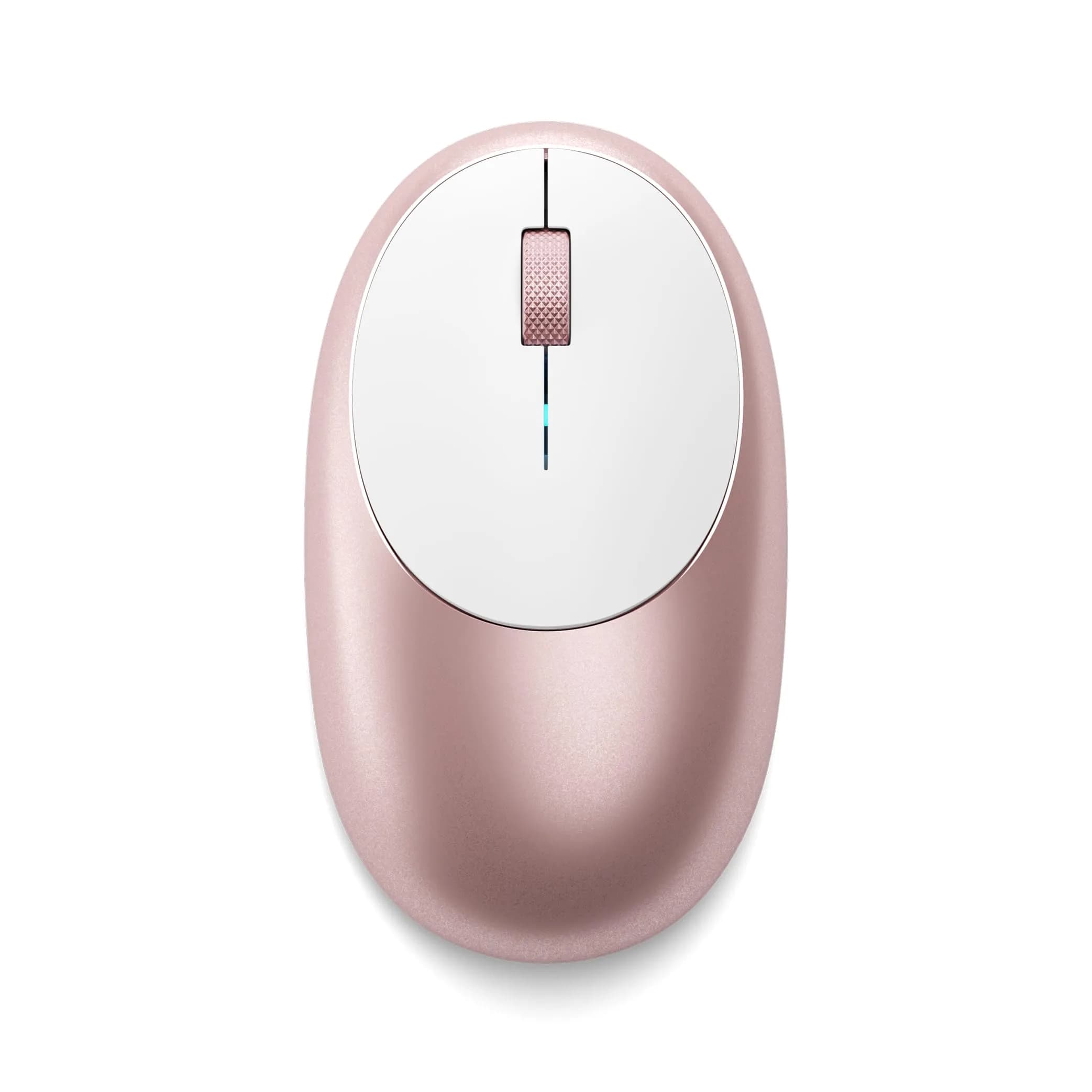 Satechi M1 Wireless Bluetooth Mouse, USB-C Rechargeable, Compact, Rose Gold | 1200 DPI Optical Tracking — Rose Gold