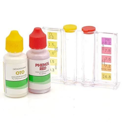 WWD POOL 2 Way Pool Water Test Kit for Chlorine & pH | Accurate Water Chemistry Testing thumbnail 2
