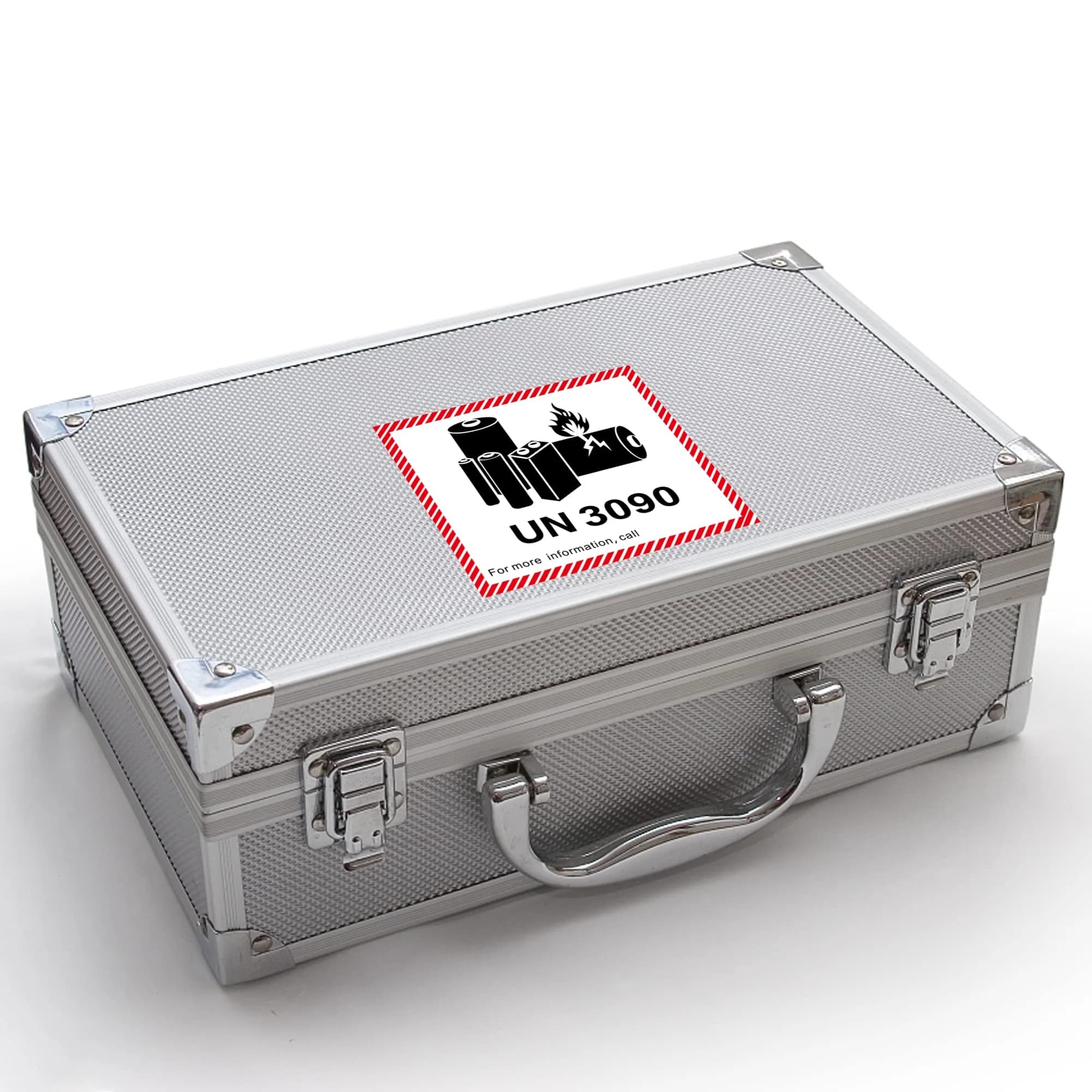 HYBSK Lithium Ion Battery Transport Caution Warning Labels 4.7" x 4.3" (50 pcs) | UN3090 Compliant - view 6