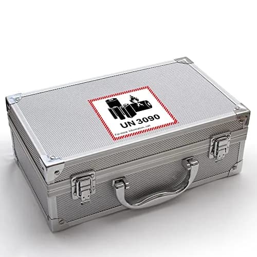 HYBSK Lithium Ion Battery Transport Caution Warning Labels 4.7" x 4.3" (50 pcs) | UN3090 Compliant thumbnail 6