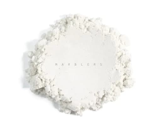 MARBLERS White Mica Powder [Cream White] 3oz (85g) Cosmetic Grade Pigment for Soap, Resin, Candle, Nail Art, Bath Bombs, Vegan, Cruelty Free thumbnail 2