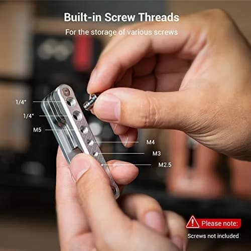 SMALLRIG Folding Tool Set with 7 Functional Tools for Camera | Compact Multi-Tool for Photographers (82 x 24 x 12mm) thumbnail 4
