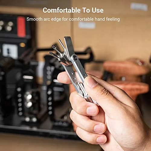 SMALLRIG Folding Tool Set with 7 Functional Tools for Camera | Compact Multi-Tool for Photographers (82 x 24 x 12mm) thumbnail 7