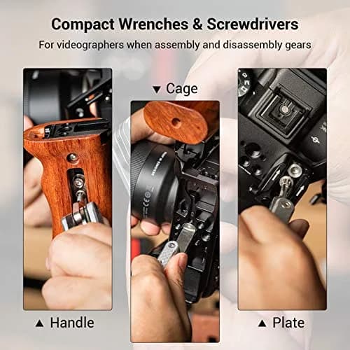 SMALLRIG Folding Tool Set with 7 Functional Tools for Camera | Compact Multi-Tool for Photographers (82 x 24 x 12mm) thumbnail 3