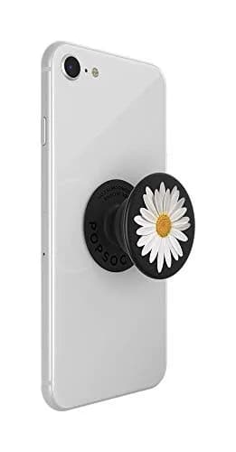 PopSockets Adhesive Phone Grip, Holder- White Daisy | Floral, Secure, Swappable thumbnail 2