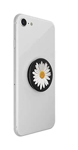 PopSockets Adhesive Phone Grip, Holder- White Daisy | Floral, Secure, Swappable thumbnail 3