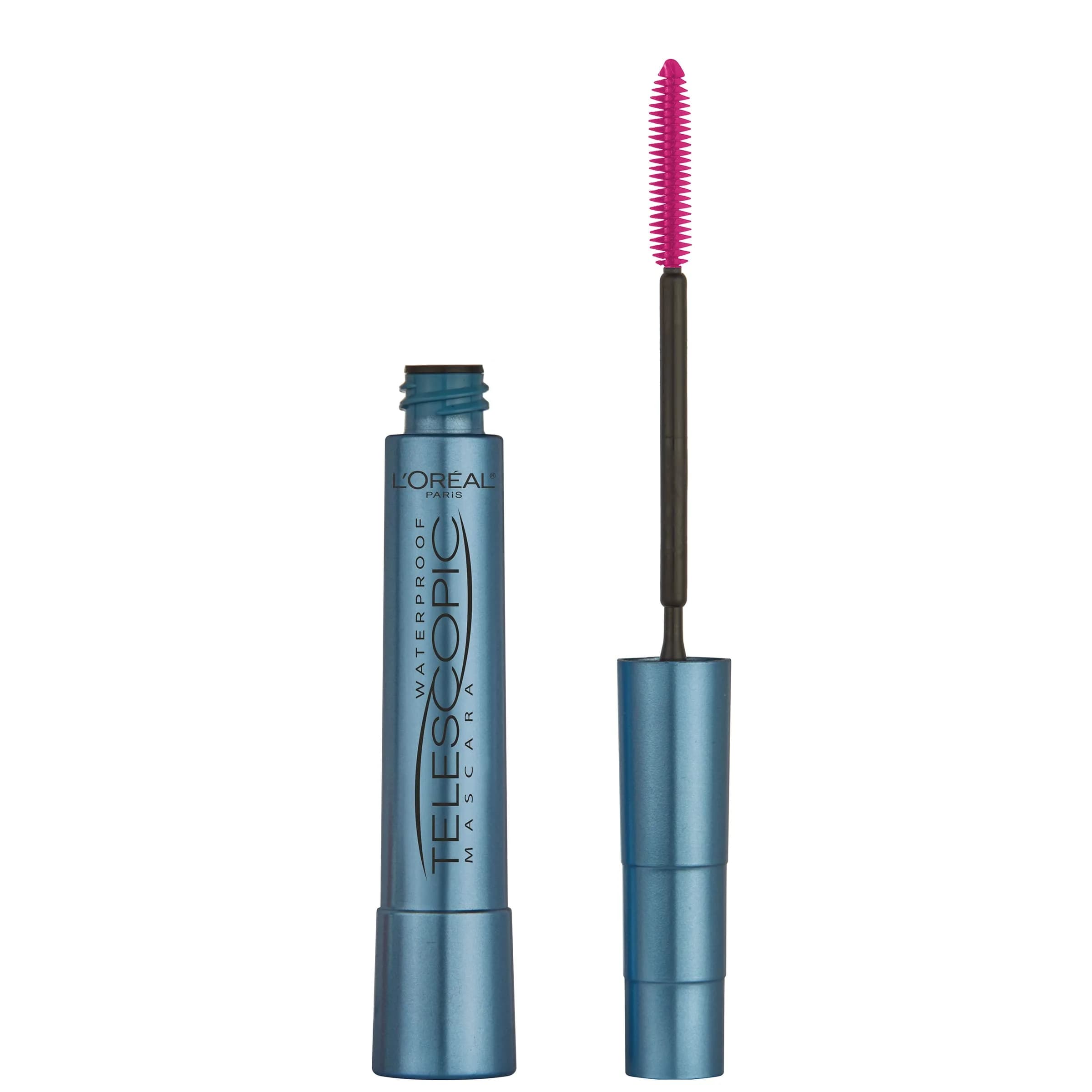 L'Oreal Paris Telescopic Original Waterproof Mascara Black 8ml (0.27 Fl Oz) | Lengthens Lashes Up to 60% - main product image