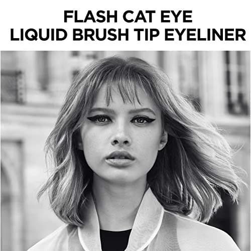 L'Oreal Paris Infallible Flash Cat Eye Waterproof Liquid Eyeliner, Black, 12ml (0.44 oz) | Precision Winged Eyeliner thumbnail 9