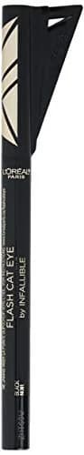 L'Oreal Paris Infallible Flash Cat Eye Waterproof Liquid Eyeliner, Black, 12ml (0.44 oz) | Precision Winged Eyeliner thumbnail 2