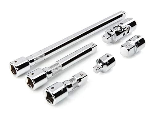TEKTON 3/4 Inch Drive Accessories Set, 6-Piece | Heavy-Duty Socket & Extension Kit for Large Equipment thumbnail 1