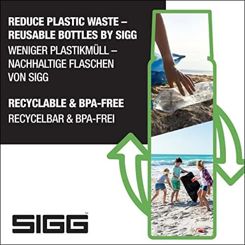 Sigg Selenite Insulated Water Bottle 1.1 L | Leakproof, Lightweight, BPA Free, 18/8 Stainless Steel thumbnail 4