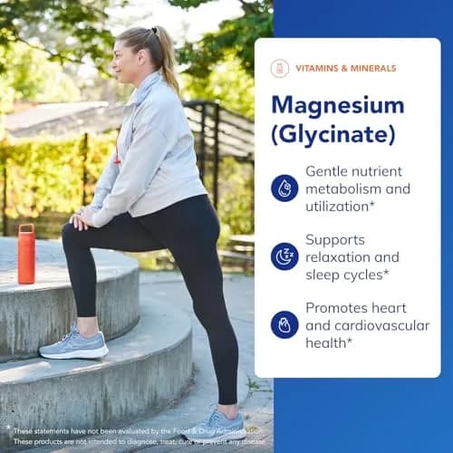 Pure Encapsulations Magnesium Glycinate 90 Capsules | Supports Sleep, Stress Relief, Heart Health, Nerves, Muscles, Metabolism thumbnail 3