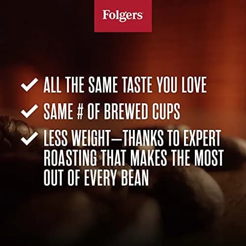 Folgers 100% Colombian Coffee, Medium Roast Ground Coffee, 9.6 Ounce Canister | Rich, Lively Flavor thumbnail 7