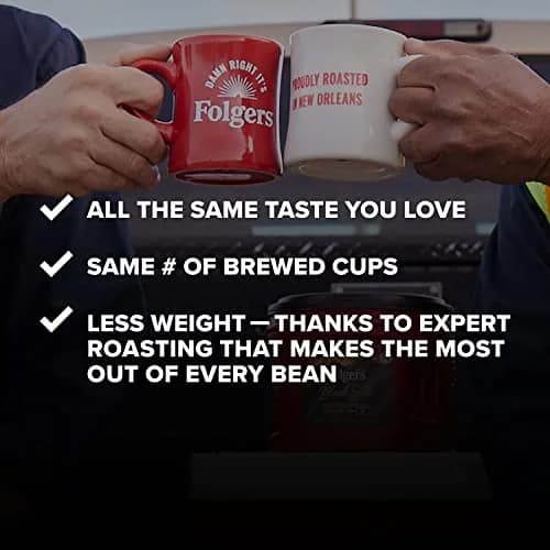 Folgers 100% Colombian Coffee, Medium Roast Ground Coffee, 9.6 Ounce Canister | Rich, Lively Flavor thumbnail 8