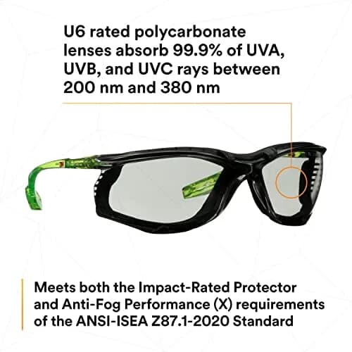 3M Solus CCS Safety Glasses with Anti-Fog Gasket and Gray Lens | 1 Pair (0.045 kg) thumbnail 5