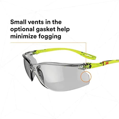 3M Solus CCS Series Safety Glasses with Anti-Fog Coating, Gray I/O Lens, 1 Pair | ANSI Z87 Certified UV Protection thumbnail 6
