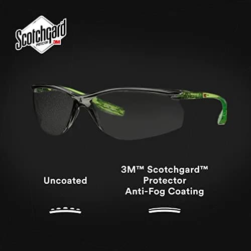 3M Solus CCS Series Safety Glasses with Anti-Fog Coating, Gray I/O Lens, 1 Pair | ANSI Z87 Certified UV Protection thumbnail 8