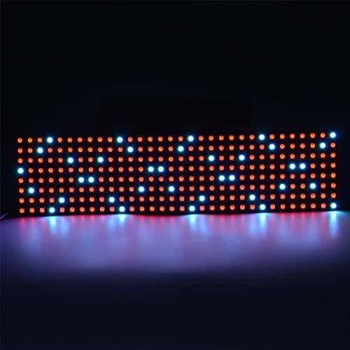 WESIRI 8x32 LED Matrix 256 Pixels WS2812B Full Color Panel | Individually Addressable, Flexible, DC5V thumbnail 5