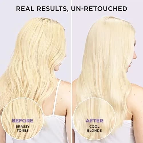 L'Oreal Paris EverPure Brass Toning Purple Conditioner 200ml (6.8 Fl Oz) | Sulfate-Free Toning for Blonde Hair thumbnail 2