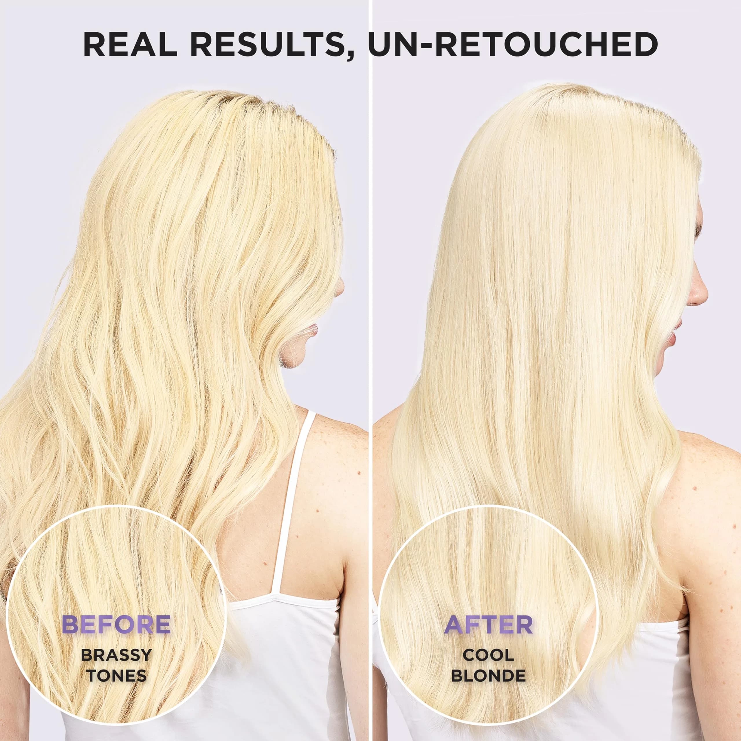 L'Oreal Paris EverPure Brass Toning Purple Conditioner 200ml (6.8 Fl Oz) | Sulfate-Free Toning for Blonde Hair - view 2