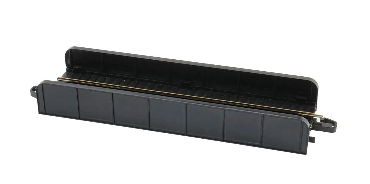 Bachmann Trains E-Z TRACK Girder Bridge 9" HO Scale Black Roadbed | Fully Assembled Model