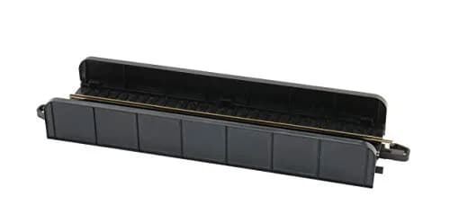 Bachmann Trains E-Z TRACK Girder Bridge 9" HO Scale Black Roadbed | Fully Assembled Model thumbnail 1
