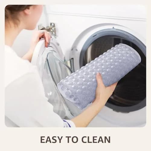 OTHWAY Non-Slip Bathtub Shower Mat 100cm x 40cm (35" x 16") | 198 Suction Cups for Secure Grip thumbnail 6