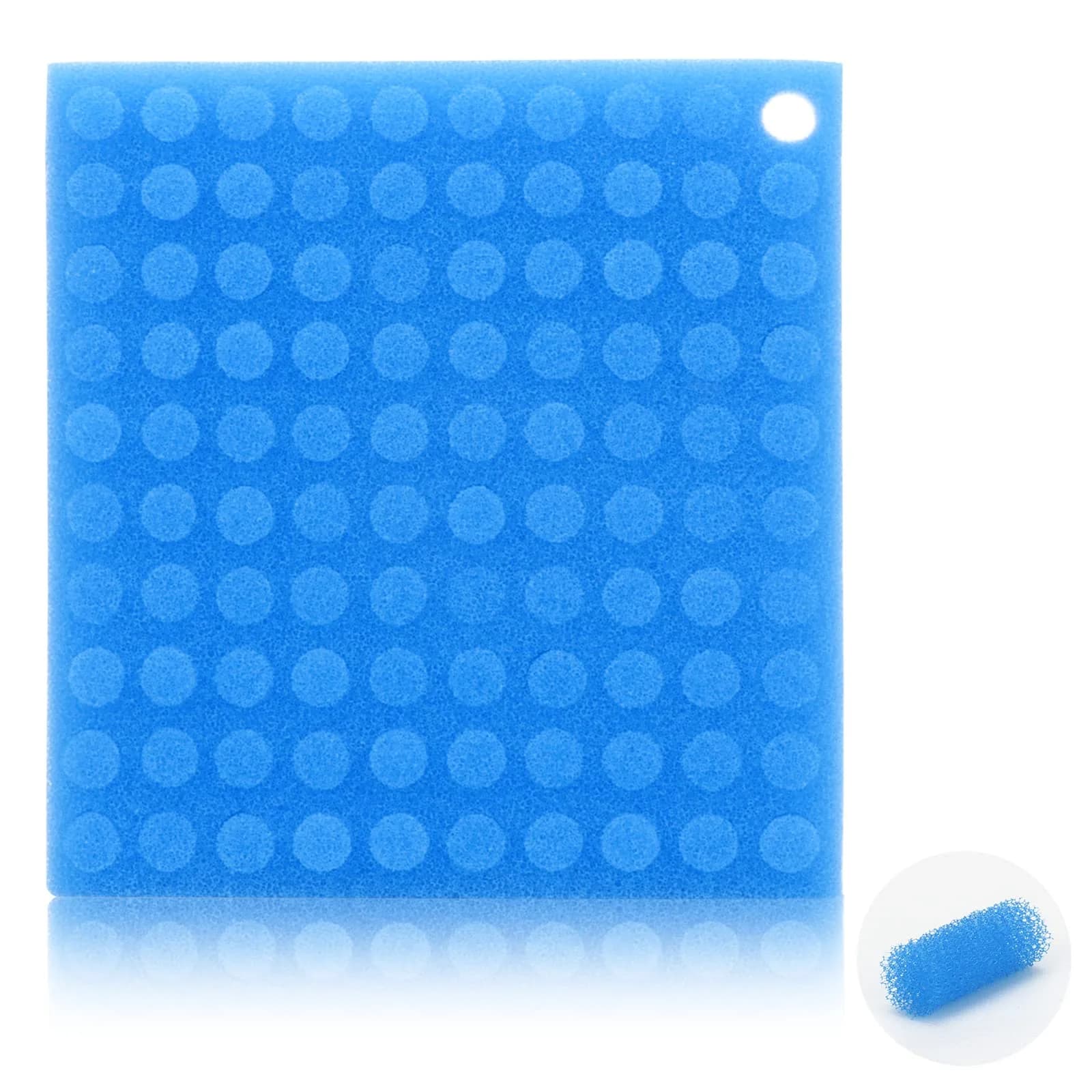 Qunlions life 100-Pack Nasal Aspirator Hygiene Filters | BPA, Latex-Free Replacement Filters for Baby Nasal Aspirators — Blue