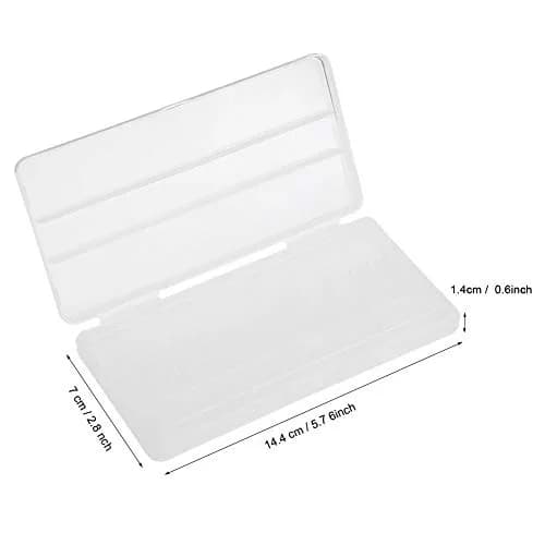 YUYTE Nail Drill Bits Case, 30 Holes Storage Box for Manicure, Transparent Plastic Organizer, 14.4cm x 7cm x 1.4cm, Durable & Space Saving thumbnail 5